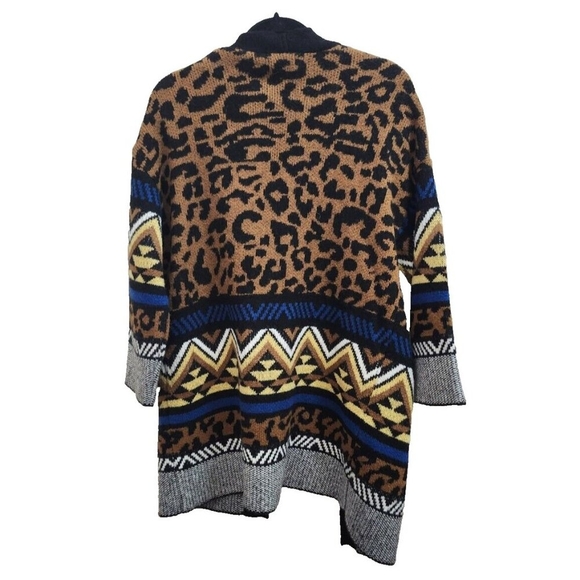 Anthropologie Marseille Leopard Cardigan Size XS - Picture 3 of 13